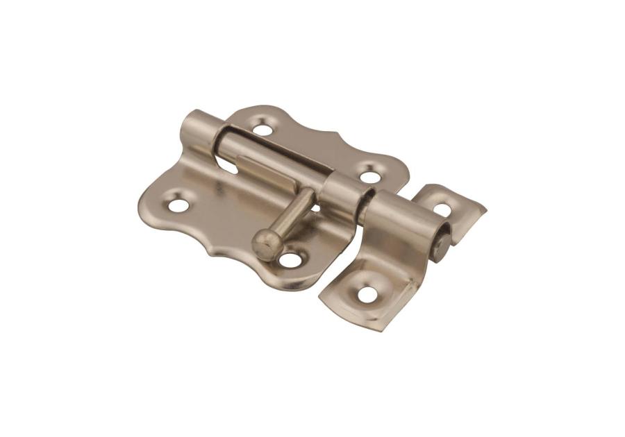 Zdjęcie: Zasuwka stalowa ZM 40 mm niklowana METRO