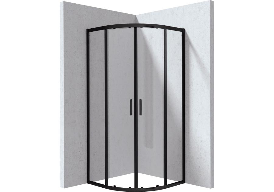 Zdjęcie: Kabina prysznicowa półokrągła 90x90 cm DEANTE