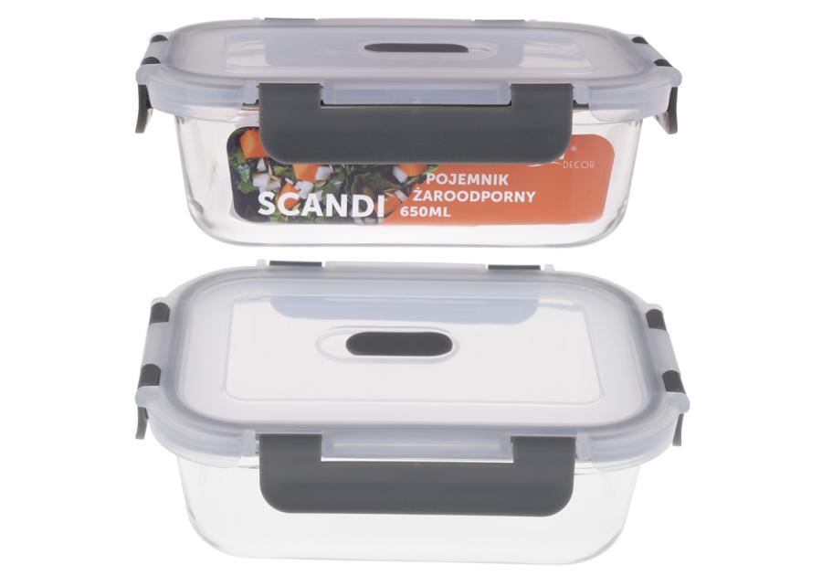 Zdjęcie: Pojemnik żaroodporny Scandi 650 ml 71486 RAVI