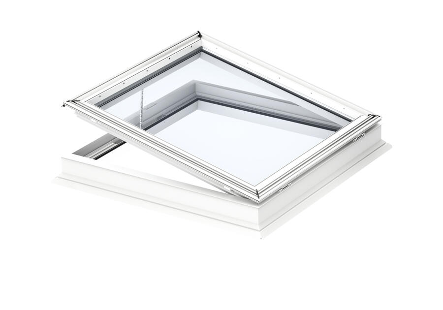 Zdjęcie: Okno do dachów płaskich CVP 0673QVA otwierane elektrycznie antywłamaniowe, 100x150 cm VELUX