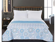 Zdjęcie: Narzuta Alhambra tur+blu 260x280 cm DECOKING