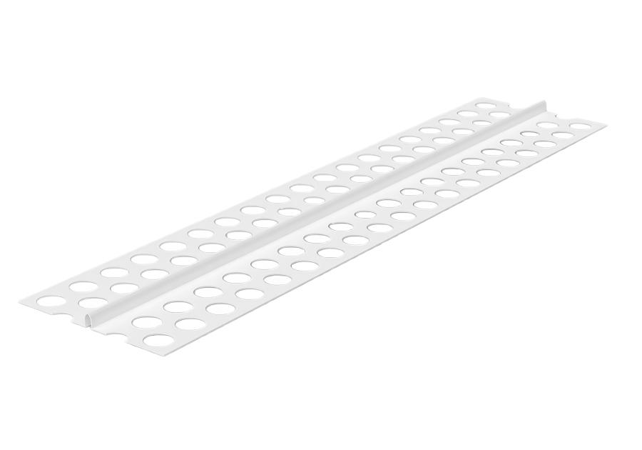 Zdjęcie: Listwa prowadząca PVC BP17 L300 8 mm biała BELLA PLAST