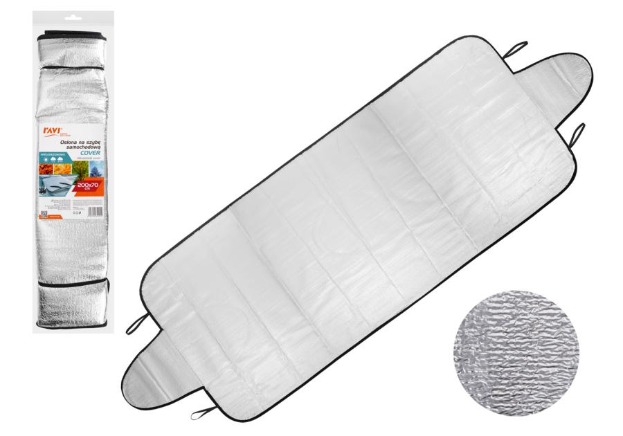 Zdjęcie: Osłona na szybę samochodową, wielosezonowa 200x70 cm Cover 60205 RAVI
