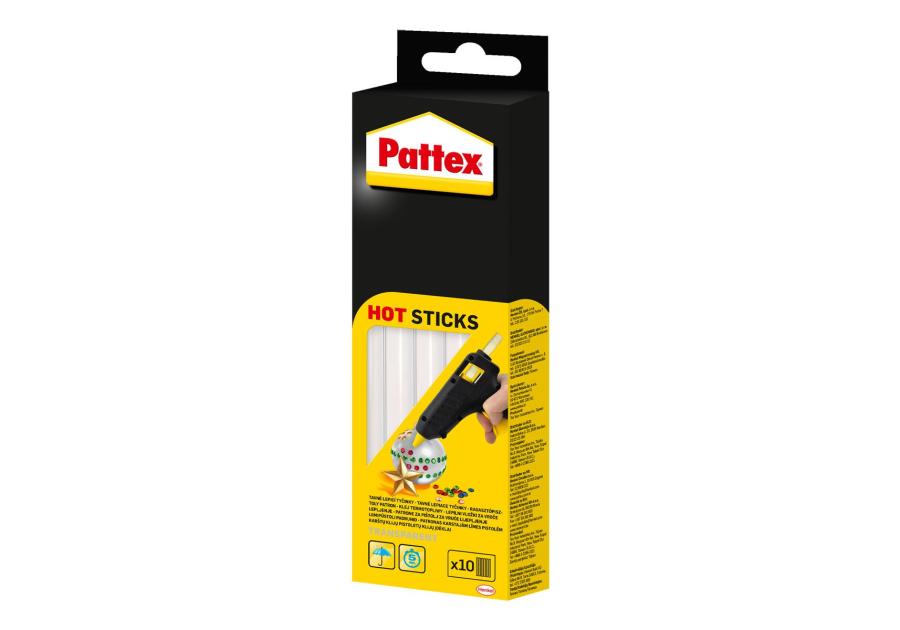 Zdjęcie: Klej topliwy Hot Sticks 10 szt. PATTEX