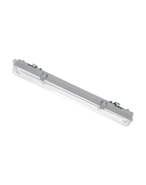 Zdjęcie: Oprawa pyłoszczelna do tub Herman Fit Led 2x18W kolor szary STRUHM