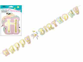 Girlanda urodzinowa Happy Birthday LGP art. 22103 DECOR