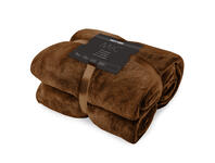 Zdjęcie: Koc Mic brown 70x150 cm DECOKING