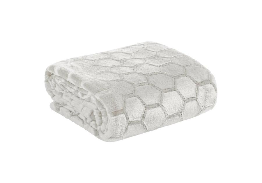 Zdjęcie: Koc srebrny 150 x 200 cm Flano EUROFIRANY