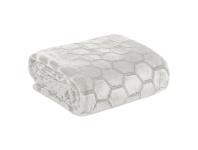 Zdjęcie: Koc srebrny 150 x 200 cm Flano EUROFIRANY