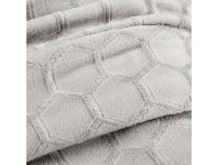 Zdjęcie: Koc srebrny 150 x 200 cm Flano EUROFIRANY