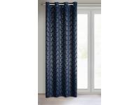 Zdjęcie: Zasłona gotowa D91 Poli 140 x 250 cm granatowy EUROFIRANY