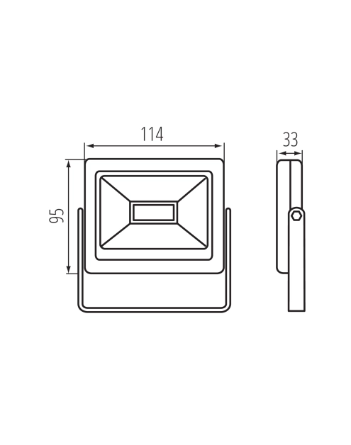 Zdjęcie: Naświetlacz LED Grun v3 LED-20-B MILEDO