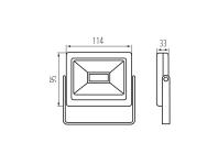 Zdjęcie: Naświetlacz LED Grun v3 LED-20-B MILEDO