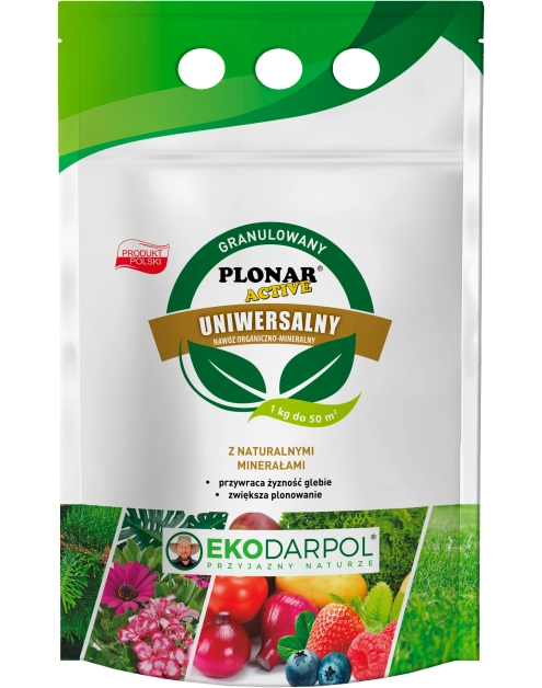 Zdjęcie: Nawóz organiczno-mineralny uniwersalny Plonar Active EKODARPOL