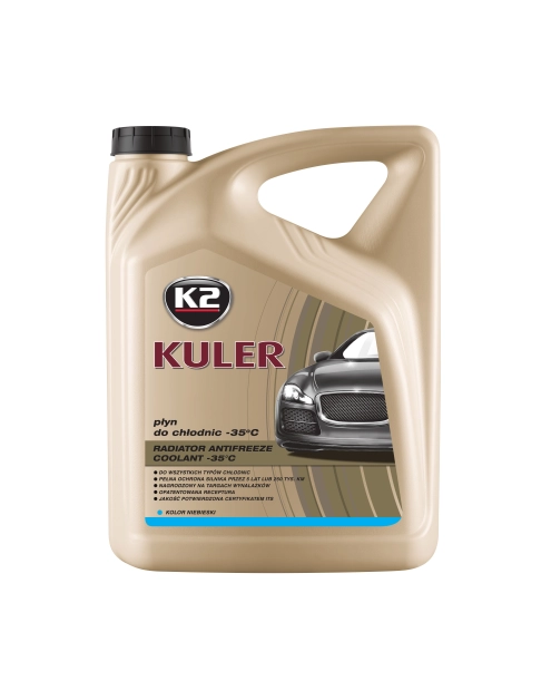 Zdjęcie: Płyn do chłodnic 5 L niebieski K2