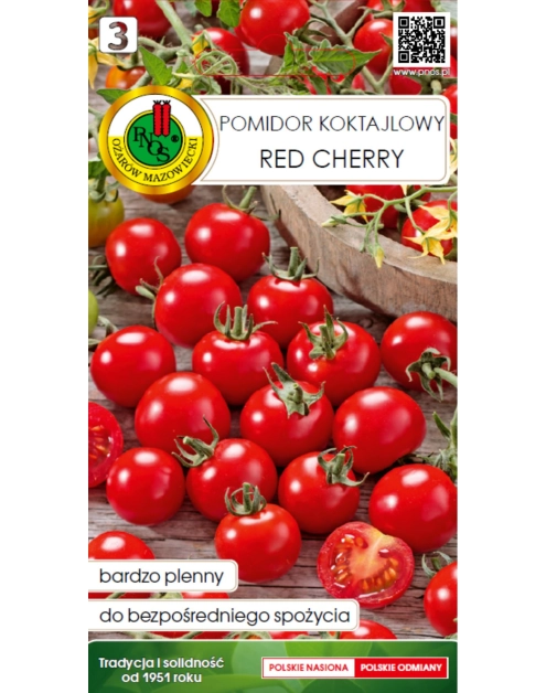 Zdjęcie: Pomidor Red Cherry 0,5 g PNOS
