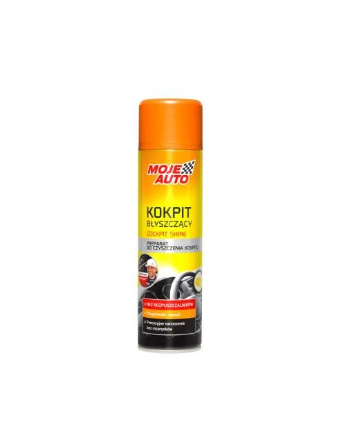 Zdjęcie: Spray do kokpitu błyszczący cytrynowy 0,5 L MOJE AUTO