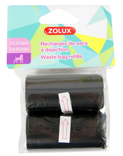 Zdjęcie: Woreczki na odchody 2x20 sztuk ZOLUX