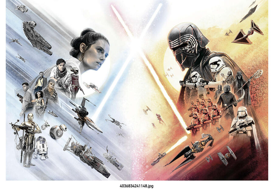 Zdjęcie: Fototapeta Star Wars EP9 Movie Poster Wide VENA