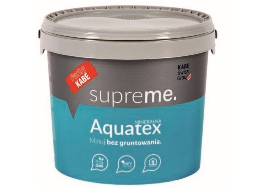 Zdjęcie: Farba Supreme Aquatex mineralna antyrefleksyjna 2,5 L FARBY KABE