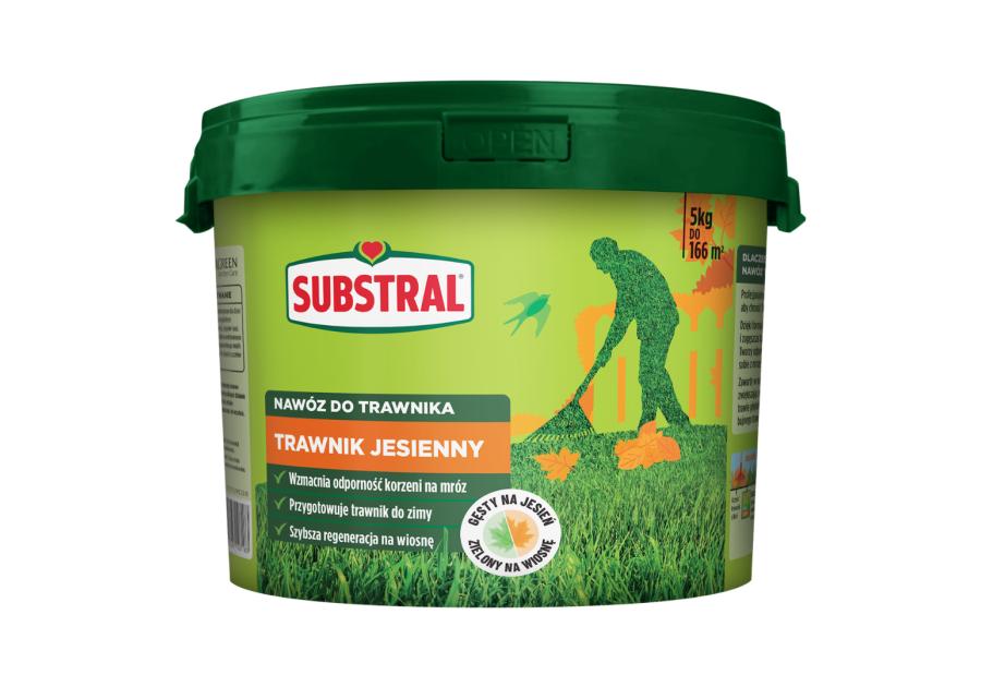 Zdjęcie: Substral Nawóz 100 dni Jesienny trawnik 5 kg SUBSTRAL