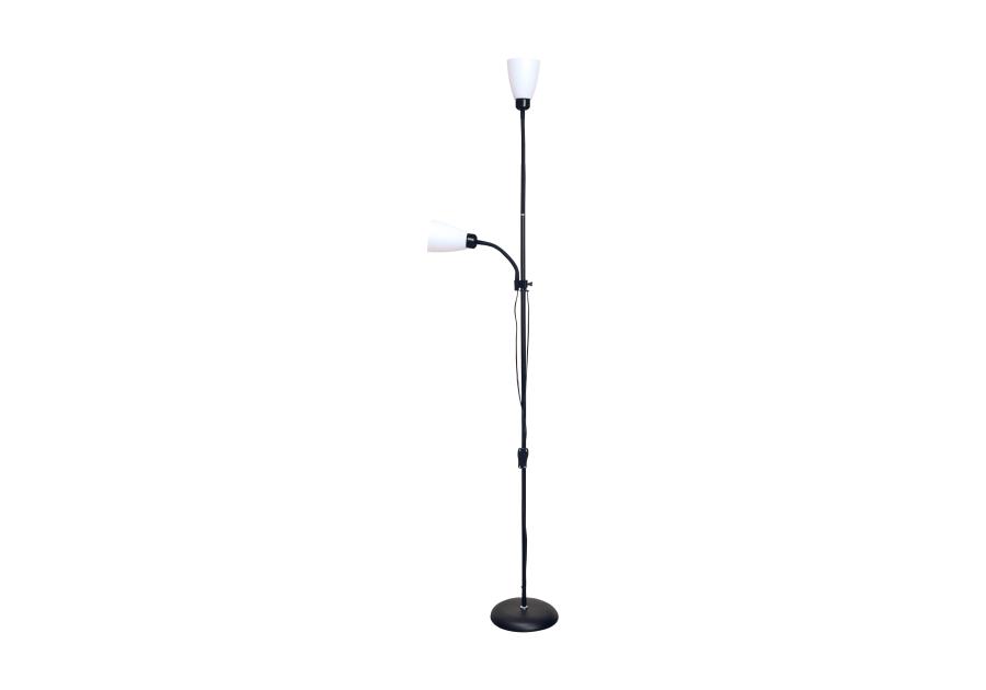 Zdjęcie: Lampa stojąca Mader 2 x E27 BLACK czarny 2 x 15 W STRUHM