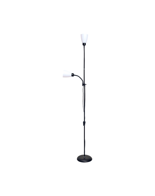 Zdjęcie: Lampa stojąca Mader 2 x E27 BLACK czarny 2 x 15 W STRUHM