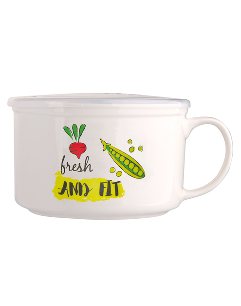 Zdjęcie: Lunch Box z uchem 800 ml z pokrywką hermetyczną Fresh And Fit ALTOMDESIGN