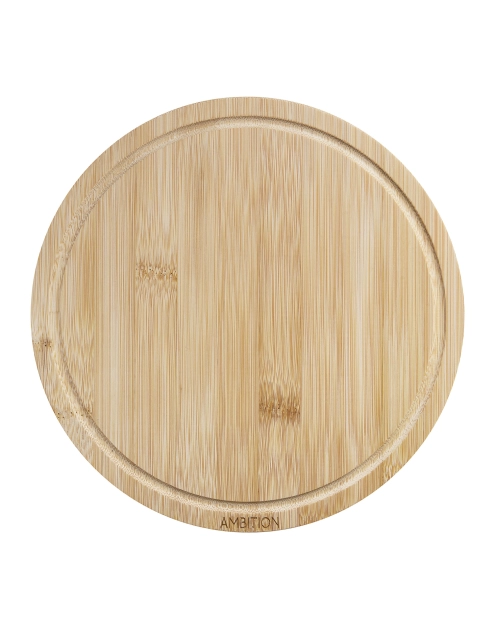 Zdjęcie: Deska do krojenia bambusowa Ombre 28 cm okrągła AMBITION