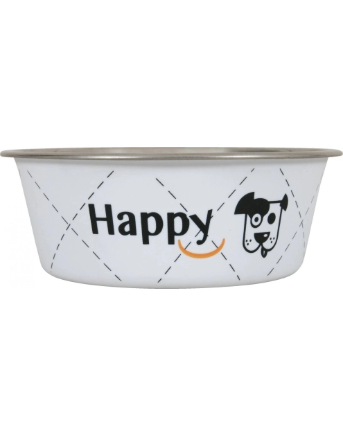 Zdjęcie: Miska dla psa stal nierdzewna 0,4 L biały ZOLUX