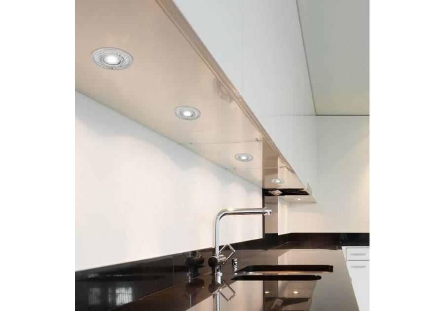 Zdjęcie: Oprawa stropowa okrągła chrom oczko 50 W + LED CANDELLUX