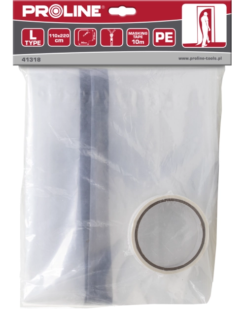 Zdjęcie: Kurtyna przeciwpyłowa z zam. typ "l", 110cm x 220cm, PROLINE