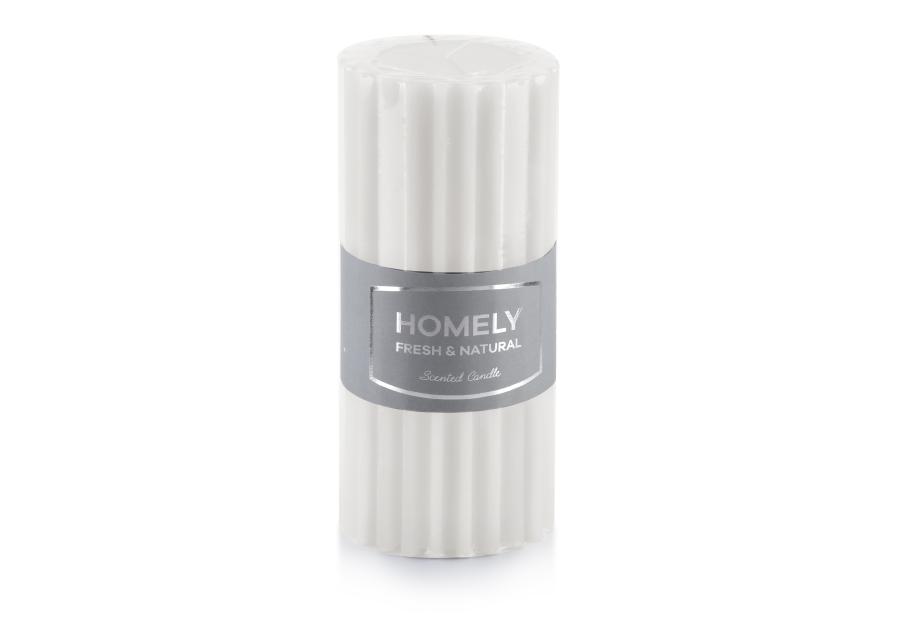 Zdjęcie: Świeca Homely walec duży 7,5x17,5 cm parafinowa biała MONDEX