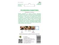 Zdjęcie: Pelargonia rabatowa Gama F1 biała 0,05 g W.LEGUTKO