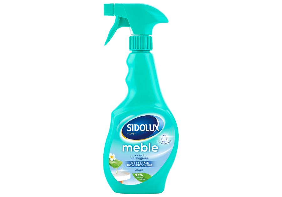 Zdjęcie: Preprat do czyszczenia mebli 400 ml aloesowy SIDOLUX M