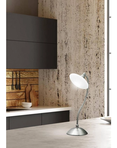 Zdjęcie: Lampka stołowa Elisa 1X40 W G9 biały CANDELLUX