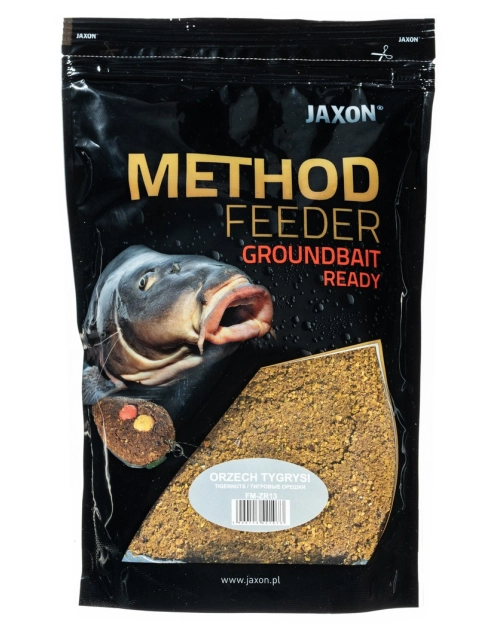 Zdjęcie: Zanęta method feeder ready 750 g orzech tygrysi JAXON