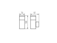 Zdjęcie: Oprawa ogrodowa Dasten EL16 B KANLUX