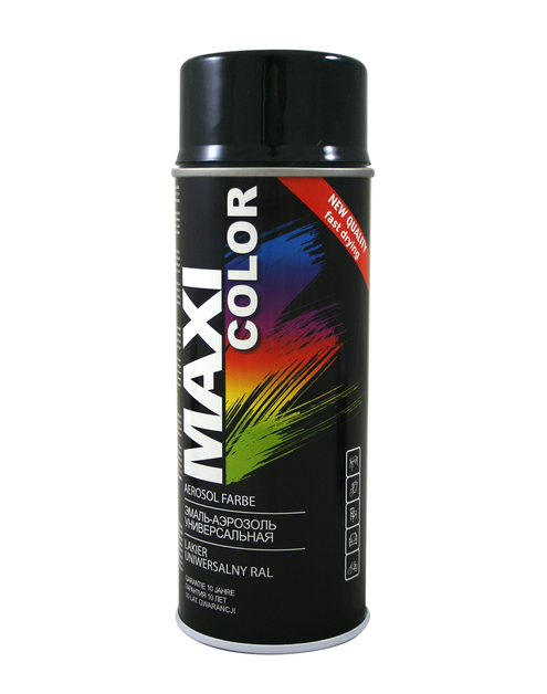 Zdjęcie: Lakier akrylowy Maxi Color Ral 9017 połysk DUPLI COLOR
