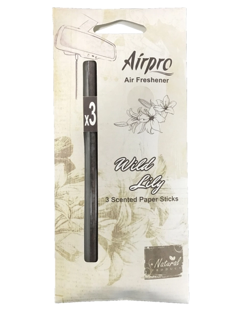 Zdjęcie: Zapach samochodwy Paper Sticks natural series Wild Lily BOTTARI