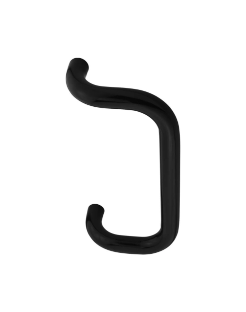 Zdjęcie: Pochwyt drzwiowy prostokątny 2-stronny 300x30 mm czarny METRO