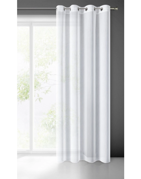 Zdjęcie: Firana gotowa LANA 140 x 250 cm biały (373172) EUROFIRANY