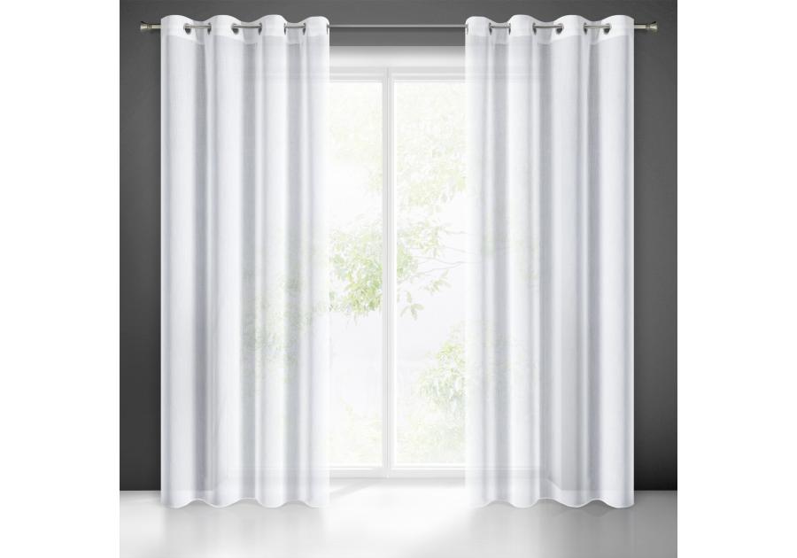 Zdjęcie: Firana gotowa LANA 140 x 250 cm biały (373172) EUROFIRANY