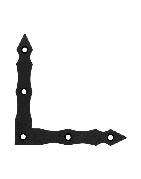 Zdjęcie: Narożnik ozdobny czarny 150x150x25 mm METRO