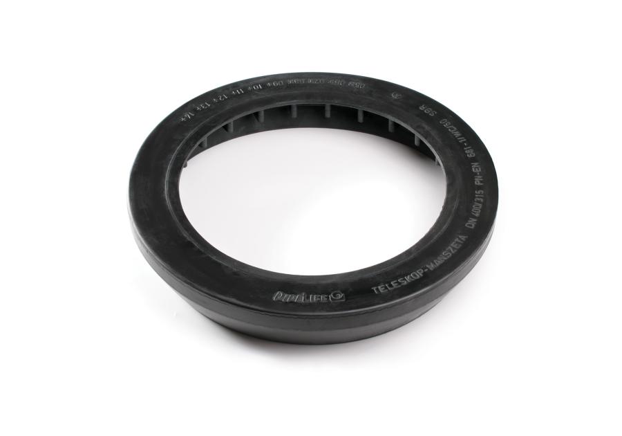 Zdjęcie: Uszczelka teleskopowa 400/315 DW PIPELIFE