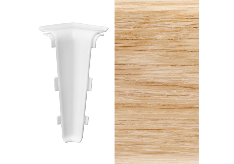 Zdjęcie: Narożnik wewnętrzny do listwy Mack 1 szt. dąb lingburg ARBITON