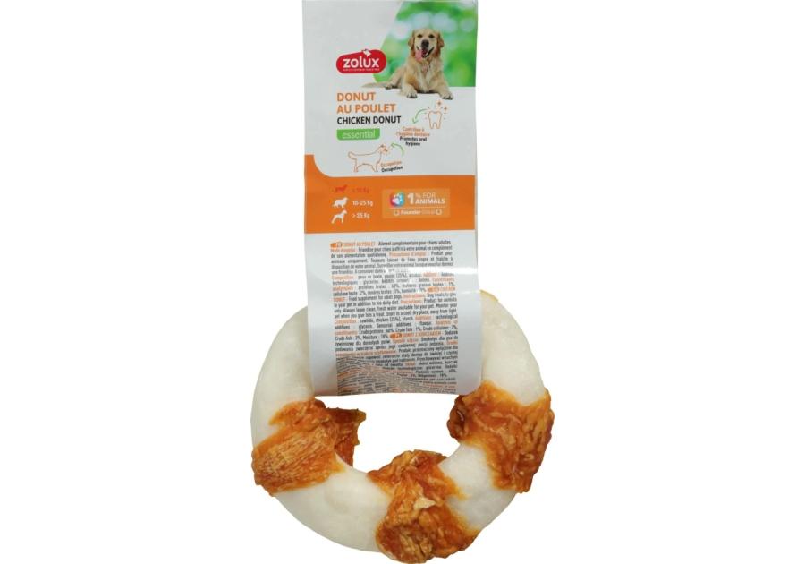 Zdjęcie: Gryzak dla psa donut z kurczakiem 7 cm ZOLUX