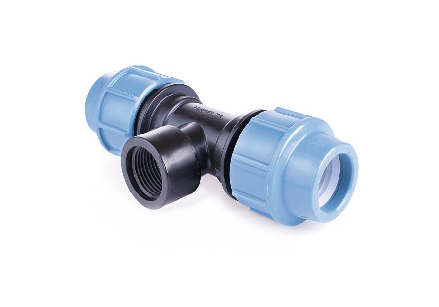 Zdjęcie: Trójnik PE gwint wewnętrzny 25/3/4 PN16 PIPELIFE