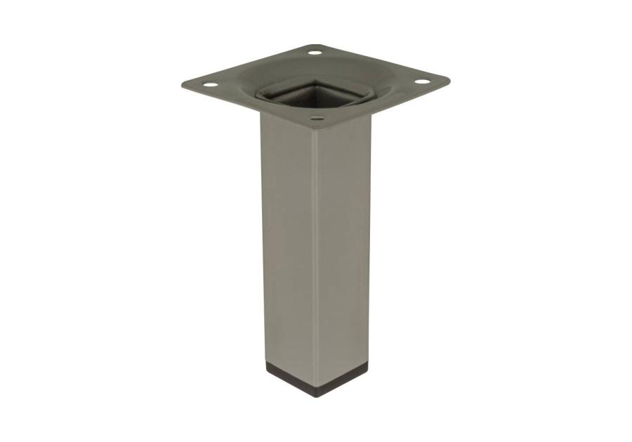 Zdjęcie: Noga meblowa kwadratowa 10 cm szara METRO