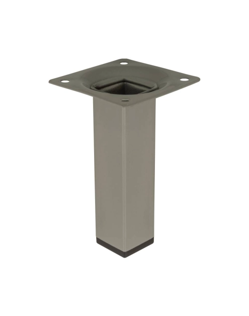 Zdjęcie: Noga meblowa kwadratowa 10 cm szara METRO